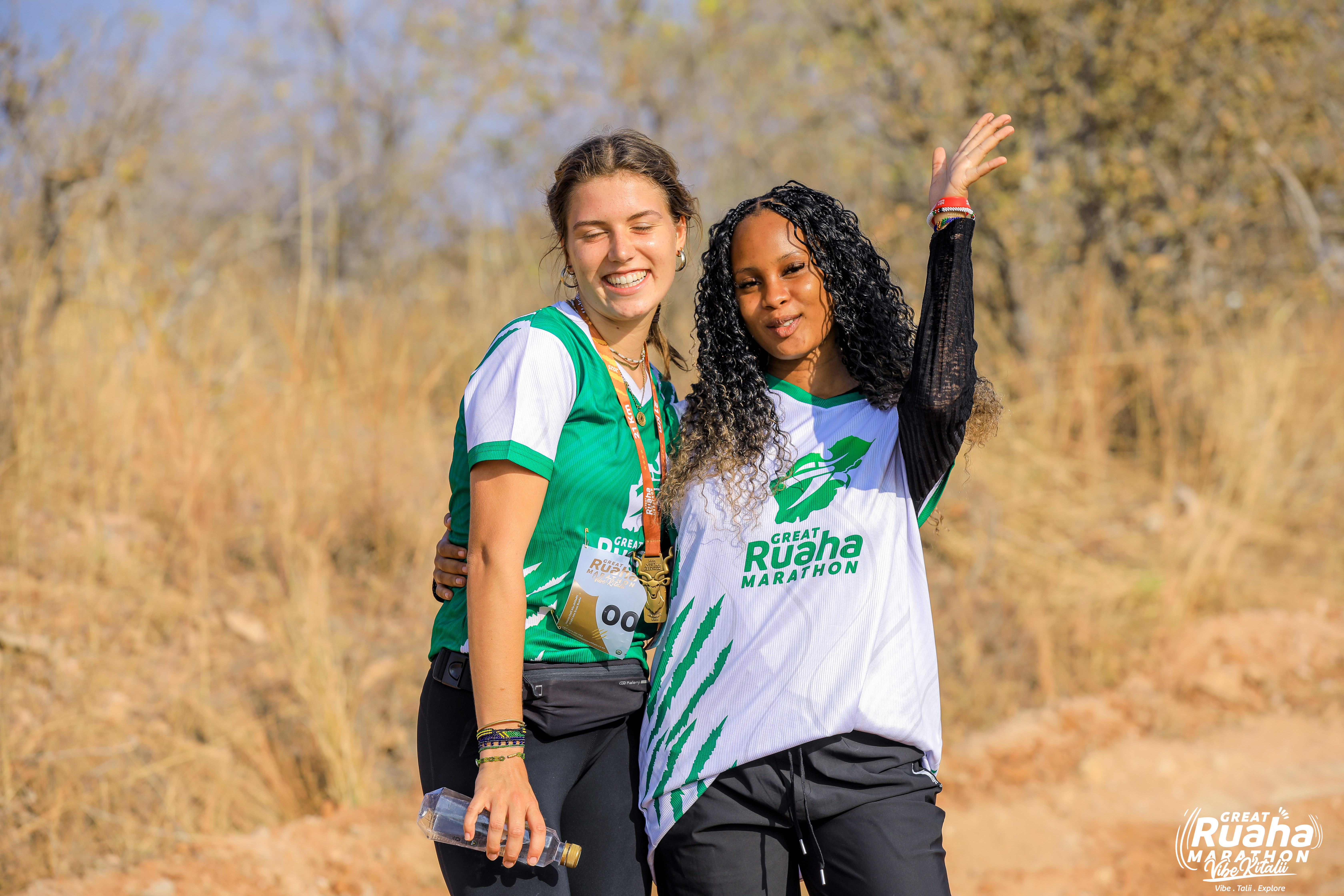 Great Ruaha Marathon runners